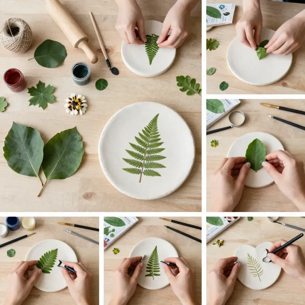 Nature Clay Imprints 5 Nature Clay Imprints