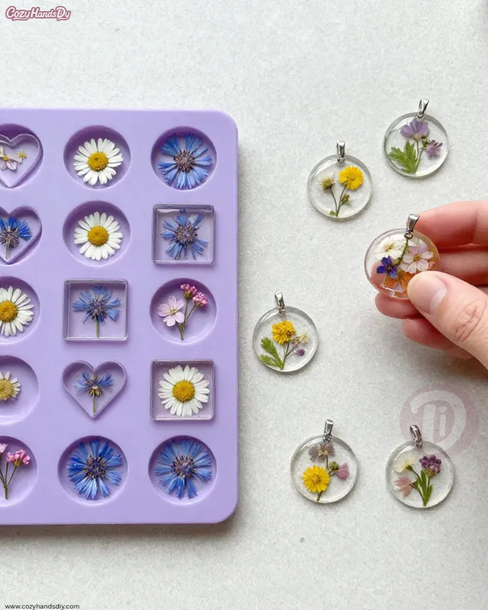 Permanent Flower Charms