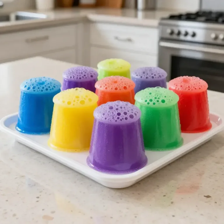 Colorful Rainbow Foam for sensory play and creative projects