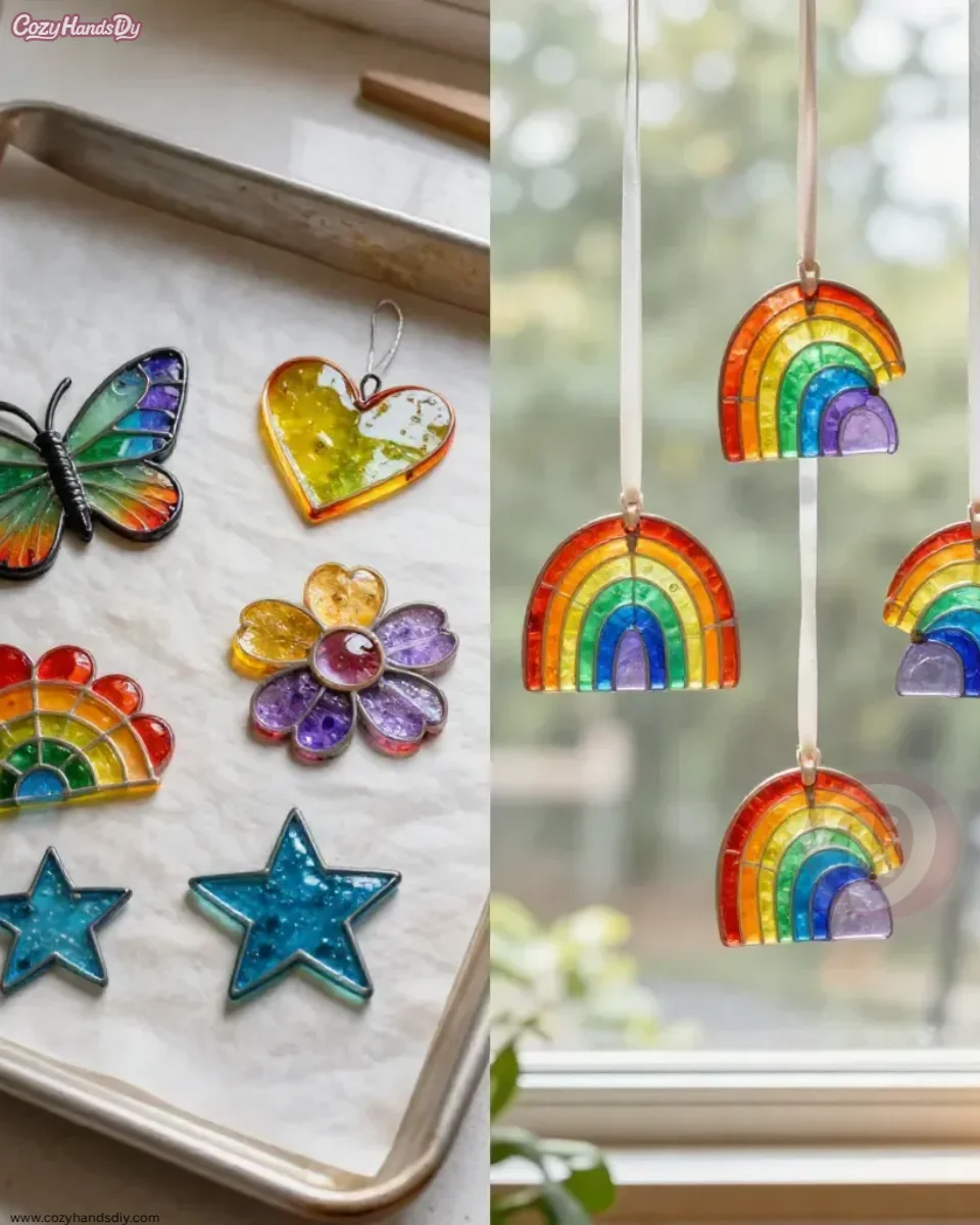 Rainbow Suncatchers Turn Into Cozy Calm