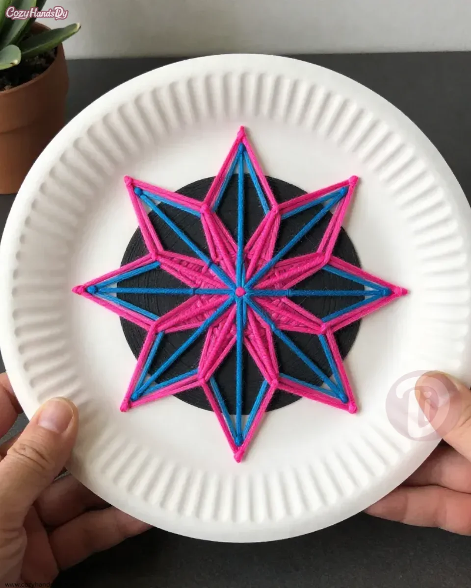 String Art Wheels Becomes Cozy Creations