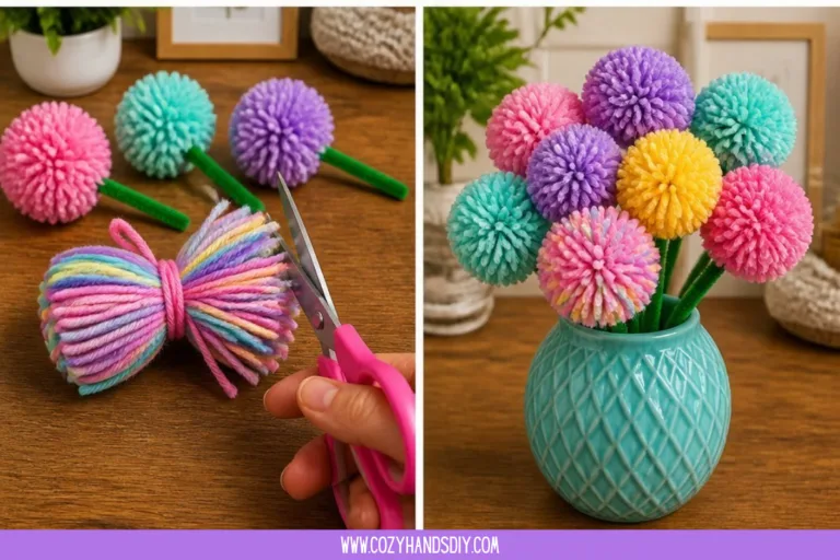 Home 4 Fork Pom-Pom Flower Bouquet