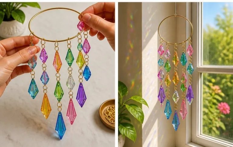 Home 3 How to Make a Recycled Plastic Bottle Crystal Suncatcher