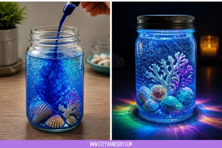 Home 7 The Glowing Ocean Jar Becomes Cozy
