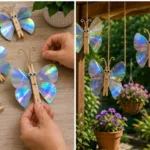 Crafting Shimmering Butterflies Becomes Calming