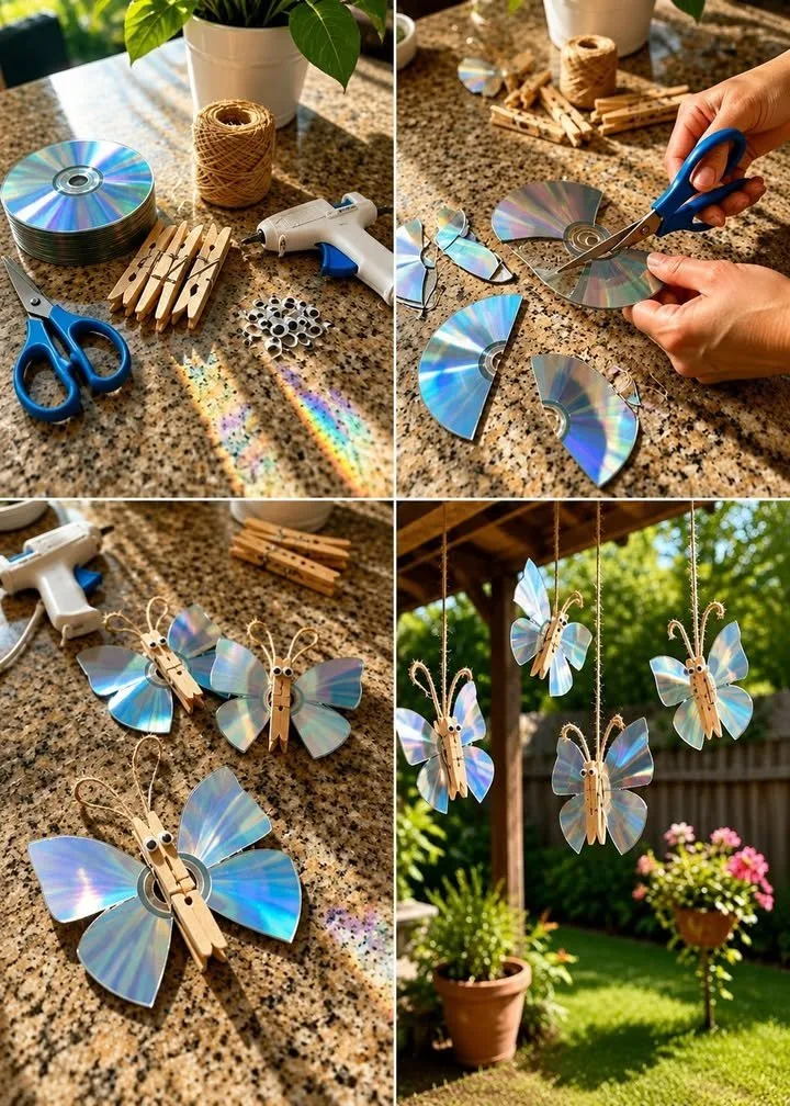 Crafting Shimmering Butterflies Becomes Calming 4 Crafting Shimmering Butterflies