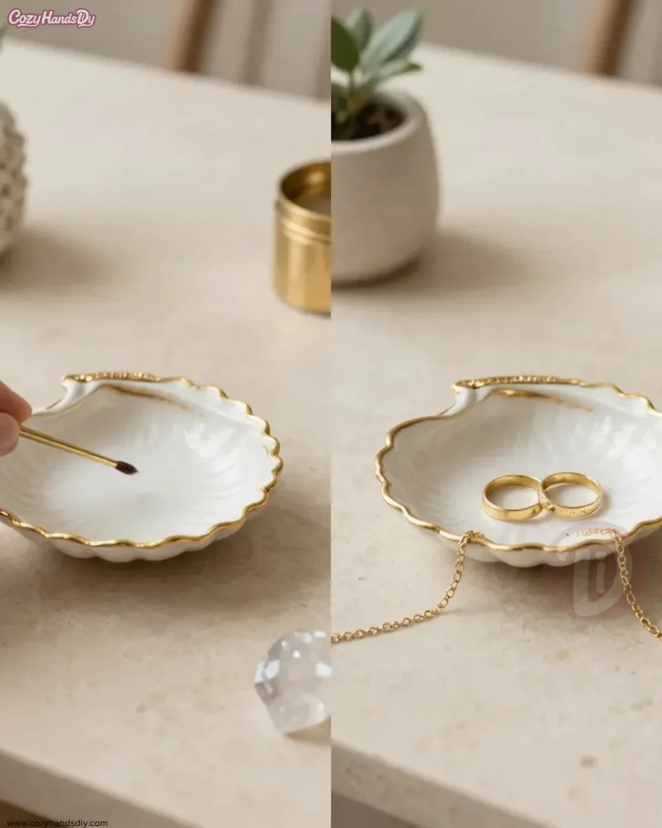 Crystal Ring Dish Becomes Cozy Keepsake