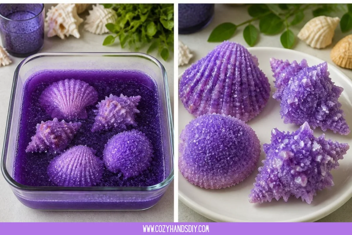 Crystal Seashells Transform Into Ocean Treasures 5 Crystal Seashells Transform Into Ocean Treasures