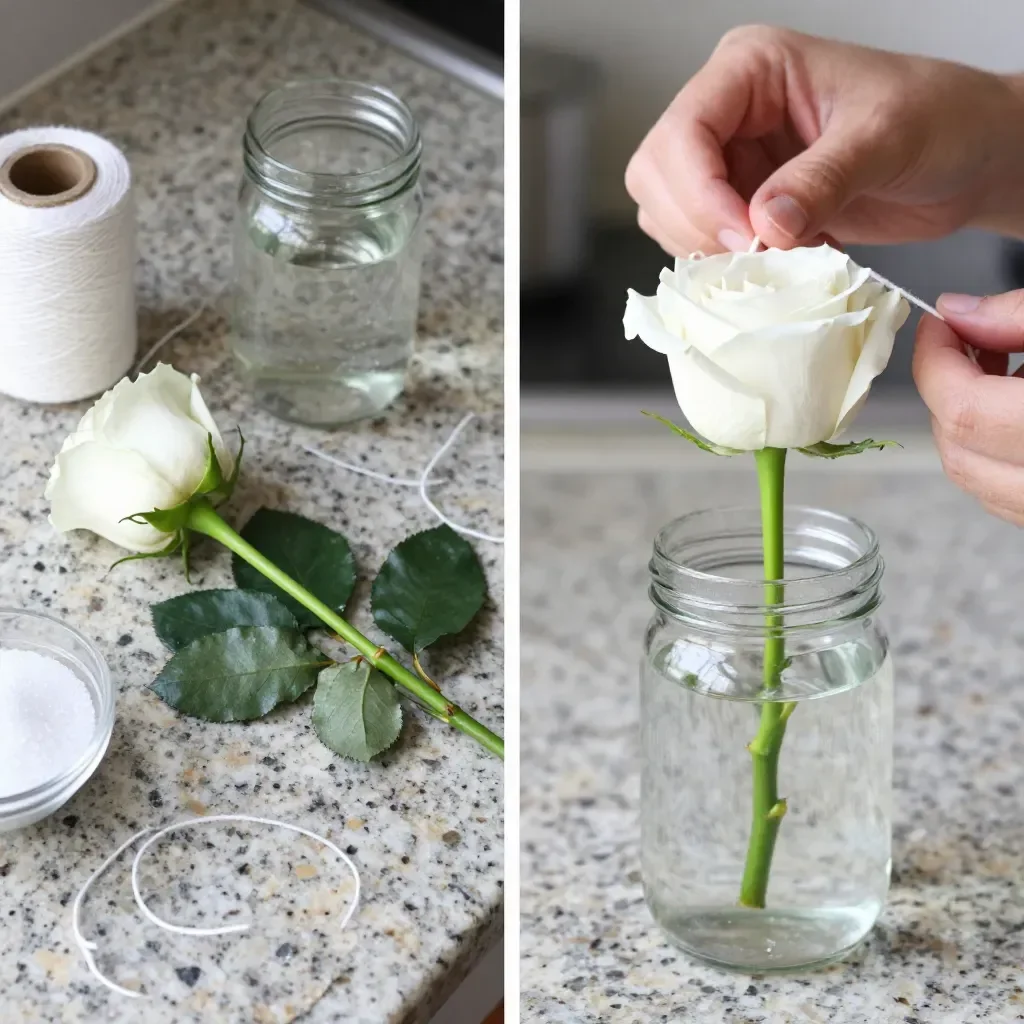 Crystal Wedding Rose