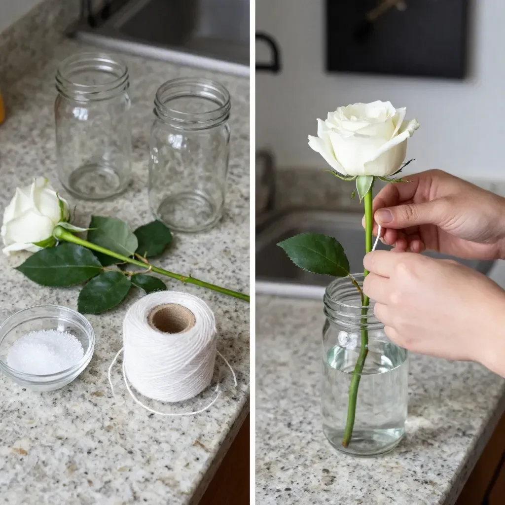 Crystal Wedding Rose