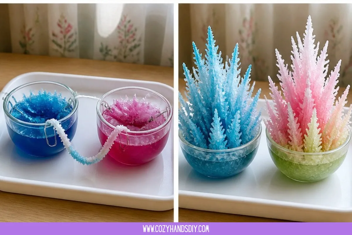 Baking Soda Crystal Structures with Borax 5 DIY Baking Soda Crystal Structures