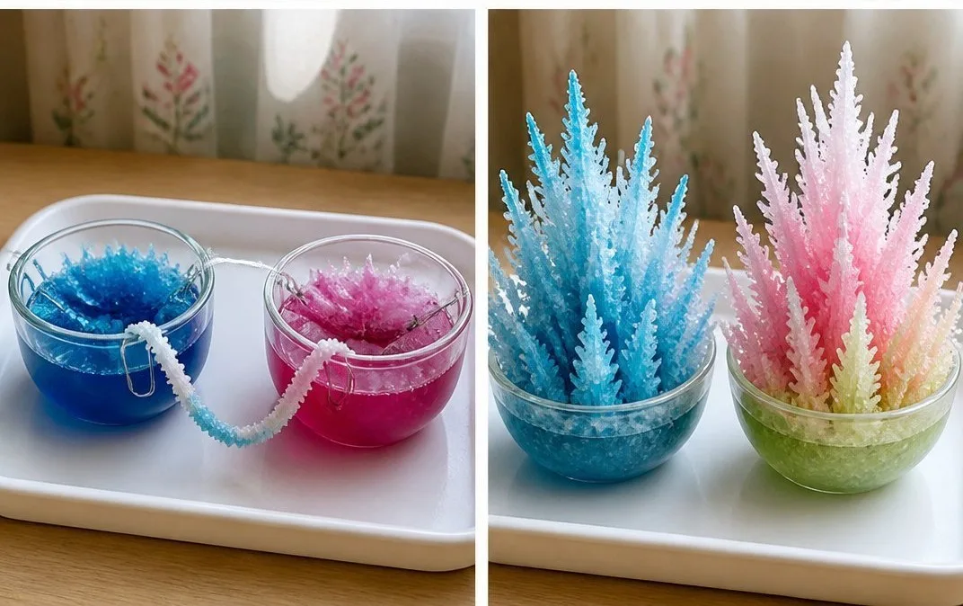 Baking Soda Crystal Structures with Borax 6 DIY Baking Soda Crystal Structures