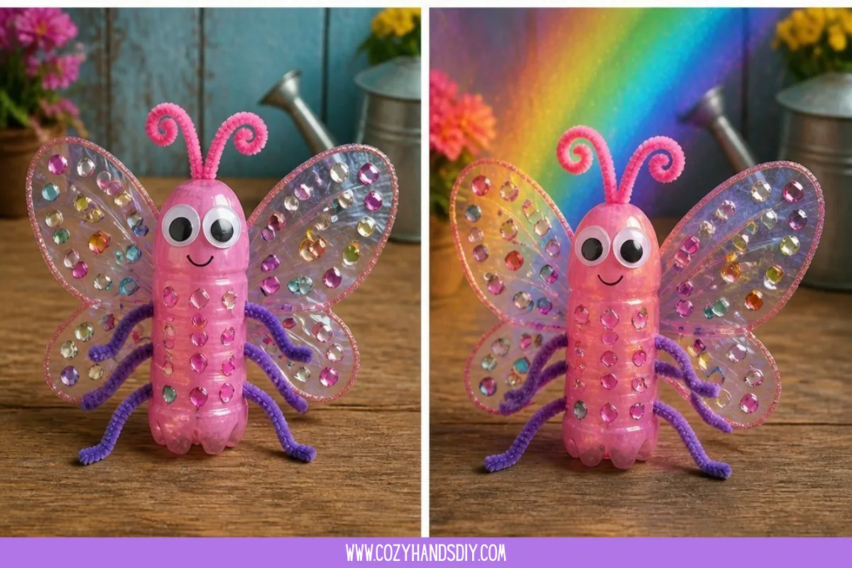 Coffee Filter Butterfly Craft with Markers 5 DIY Butterfly Craft Becomes Cozy