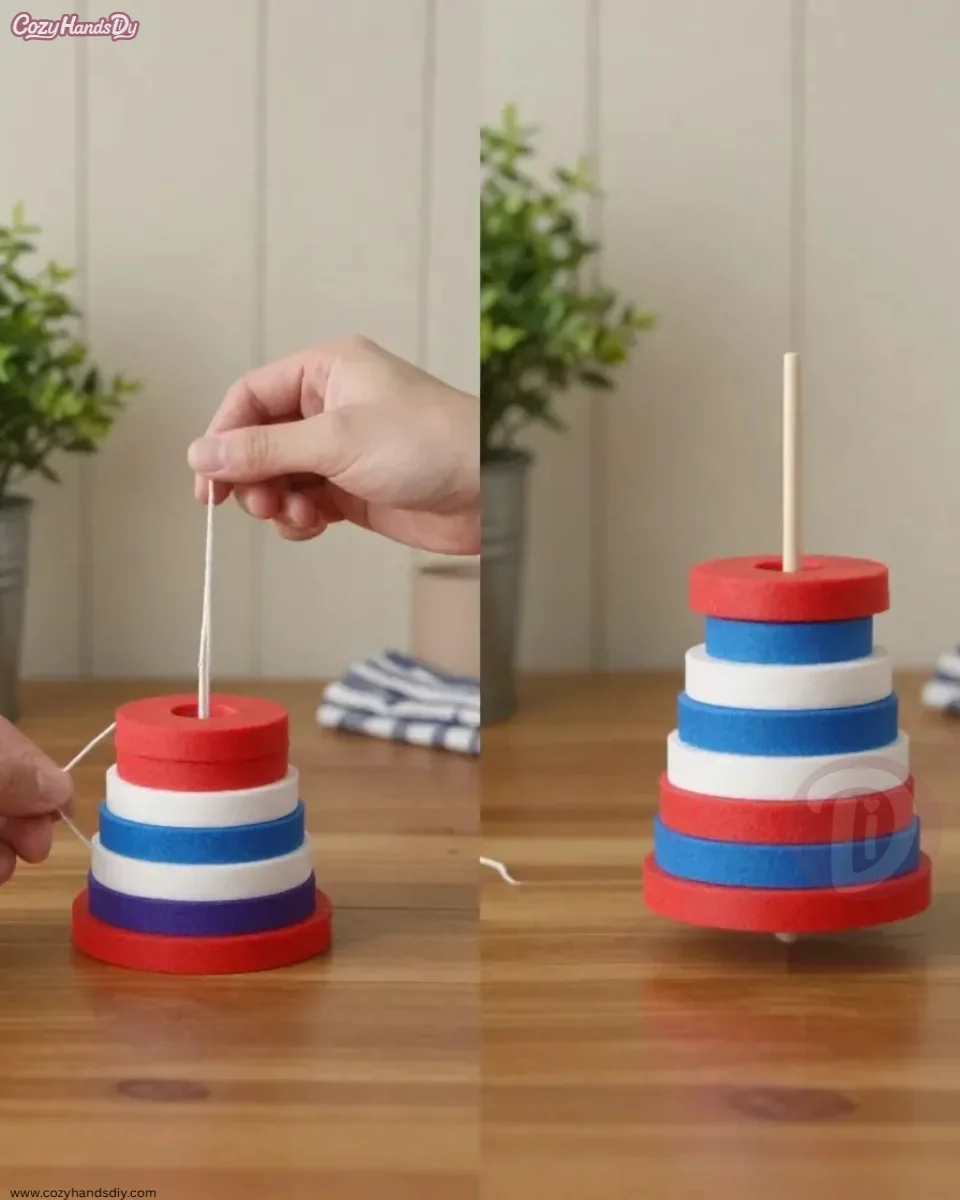 Firecracker Pool Noodle Spinner Becomes Cozy 6 Firecracker Pool Noodle Spinner Becomes Cozy