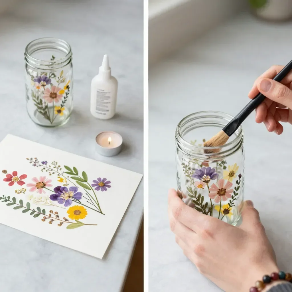 Floral Wedding Lantern