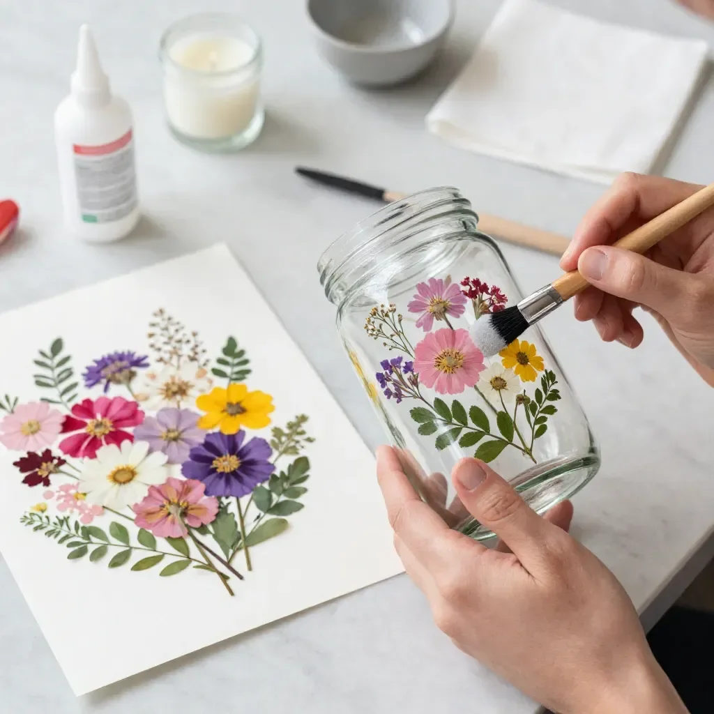 Floral Wedding Lantern