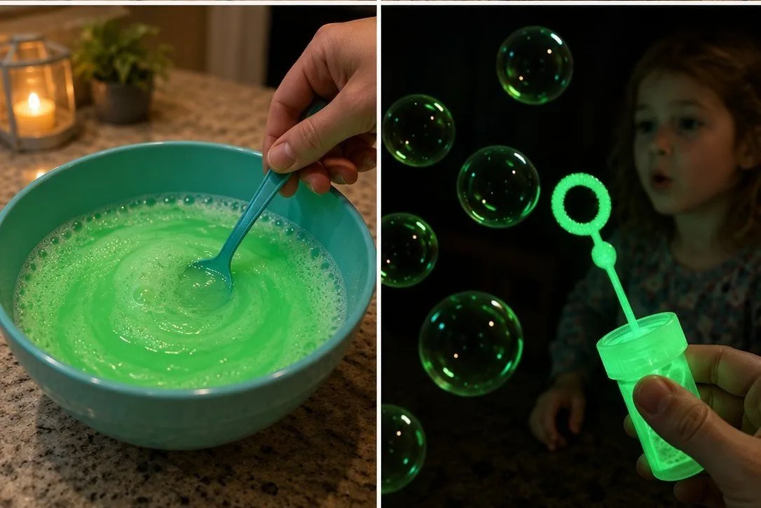 Glow-in-the-Dark Bubble Solution 5 Glow-in-the-Dark Bubble Solution