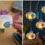 Glowing Fish Lantern Craft Turns Cozy