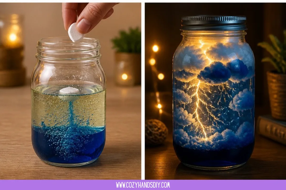 Lightning Storm in a Jar with Baking Soda 5 Lightning Storm in a Jar
