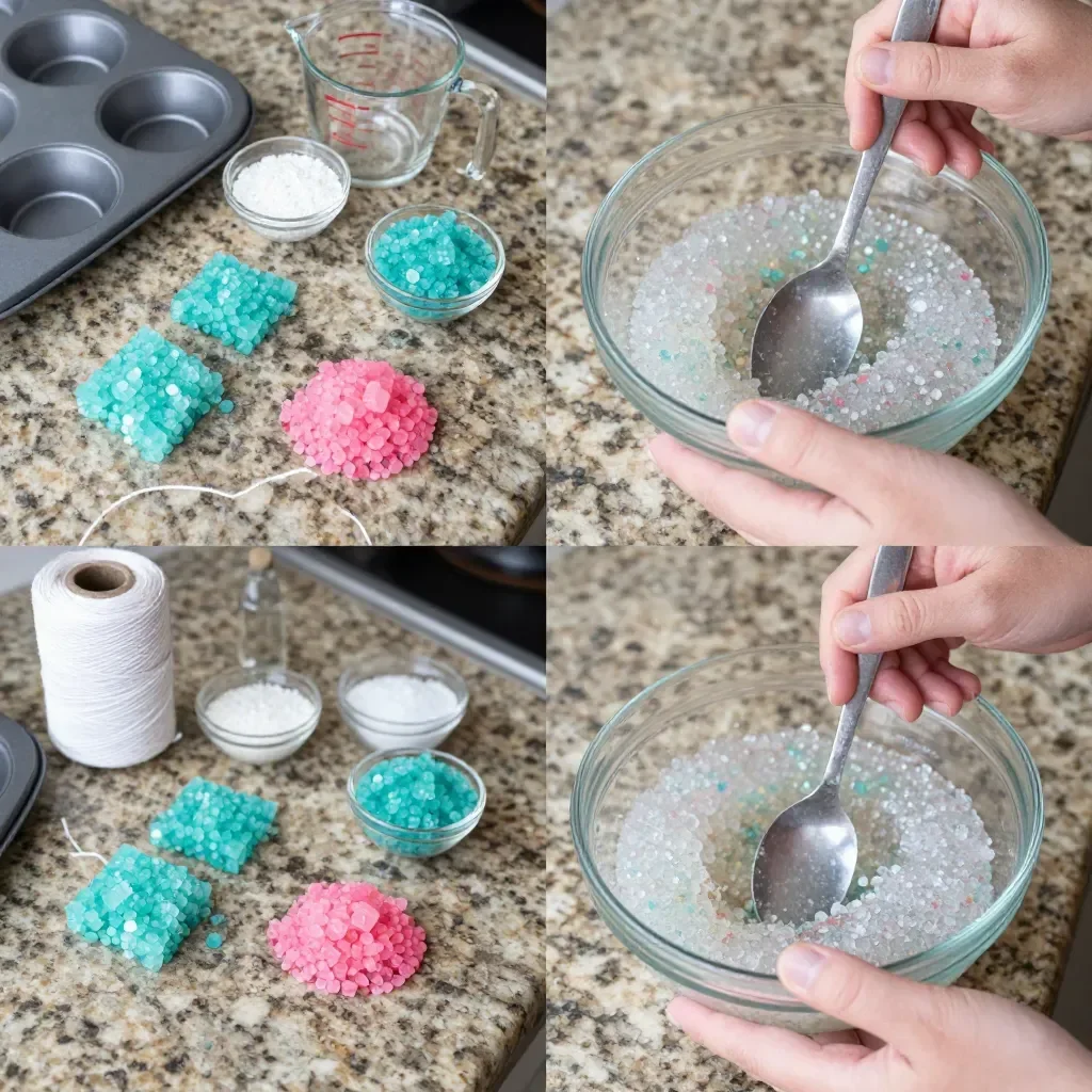 Melted Bead Suncatchers