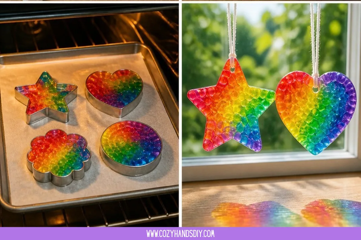 Melting Bead Suncatchers Becomes Cozy Glow 5 Melting Bead Suncatchers Becomes Cozy Glow