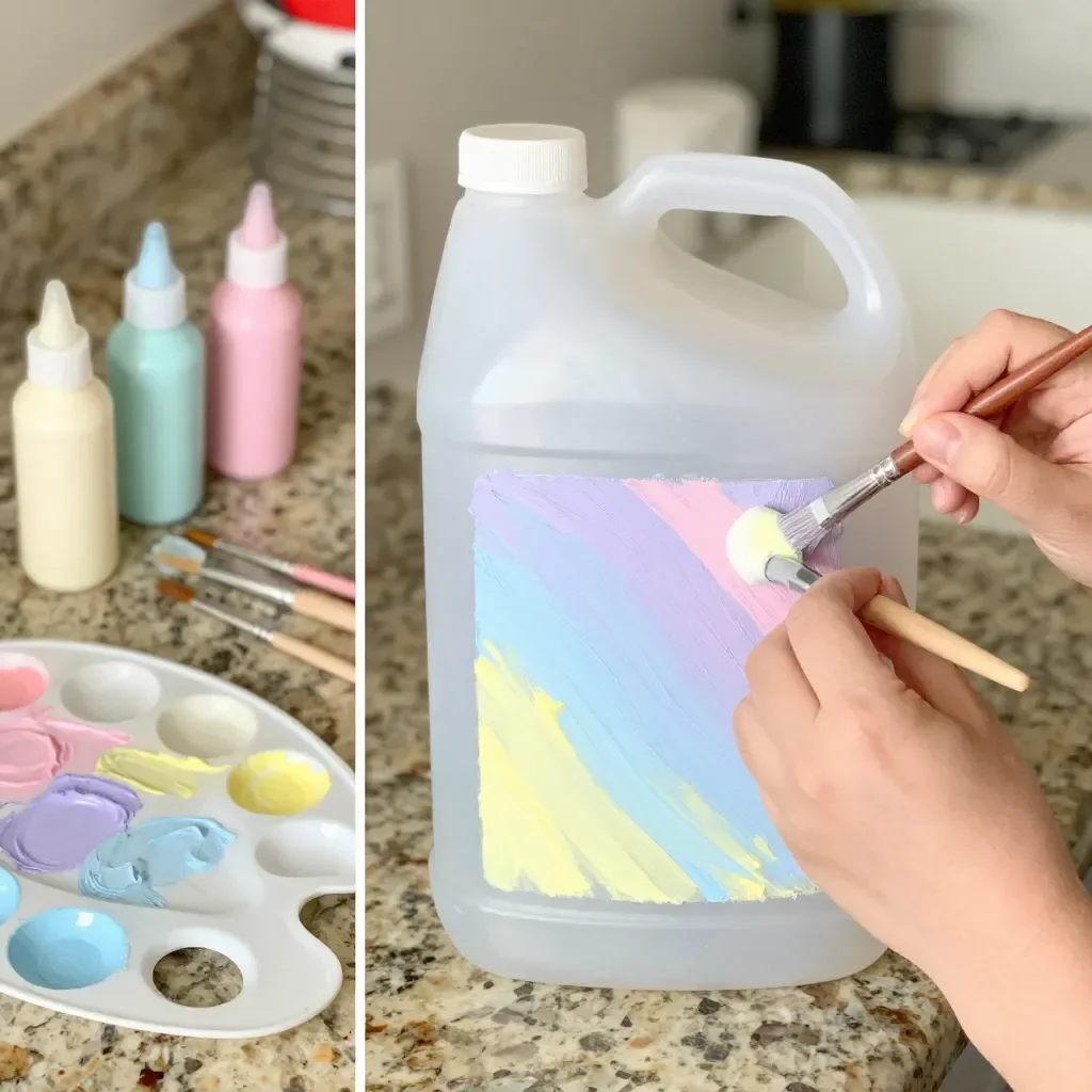 Milk Jug Fairy Lantern