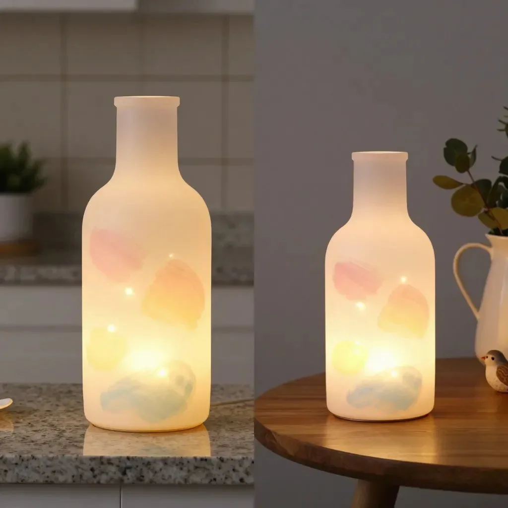 Milk Jug Fairy Lantern