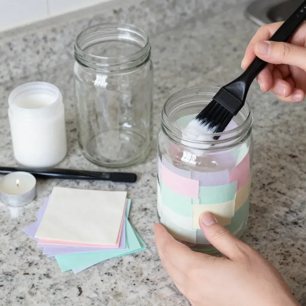 Pastel Wedding Candle Holder