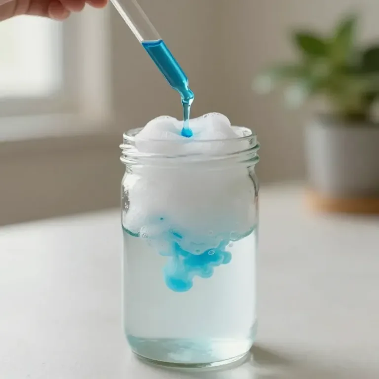 Children conducting the Rain Cloud science experiment with materials for a visual fun