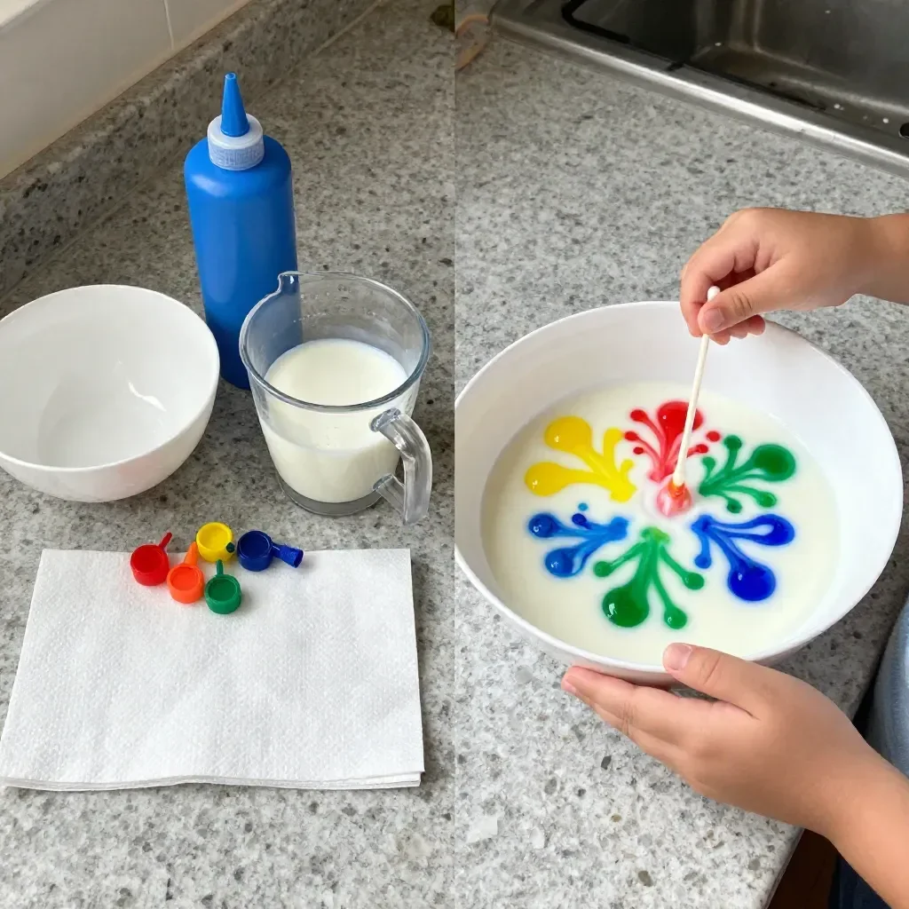 Rainbow Milk Magic Print