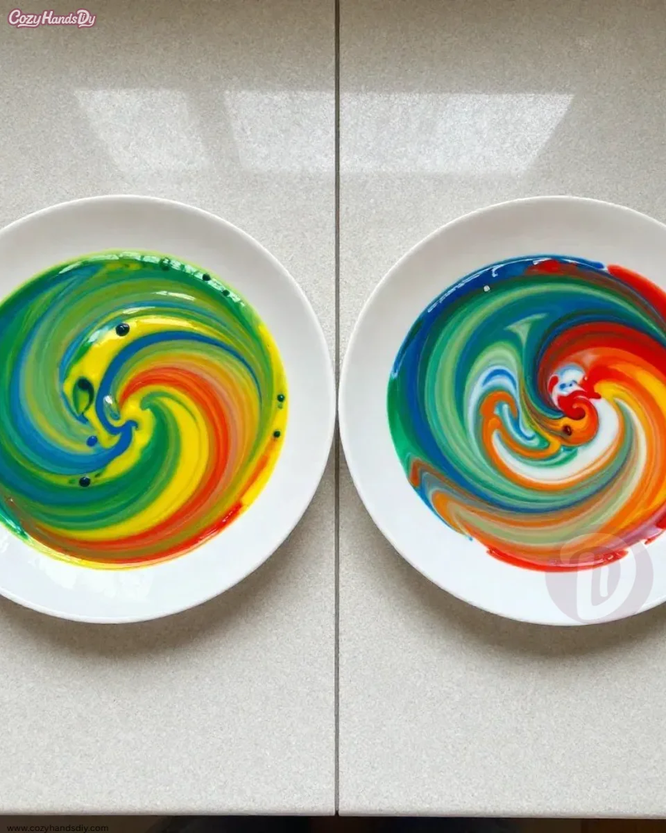 Rainbow Milk Magic Print Becomes Cozy