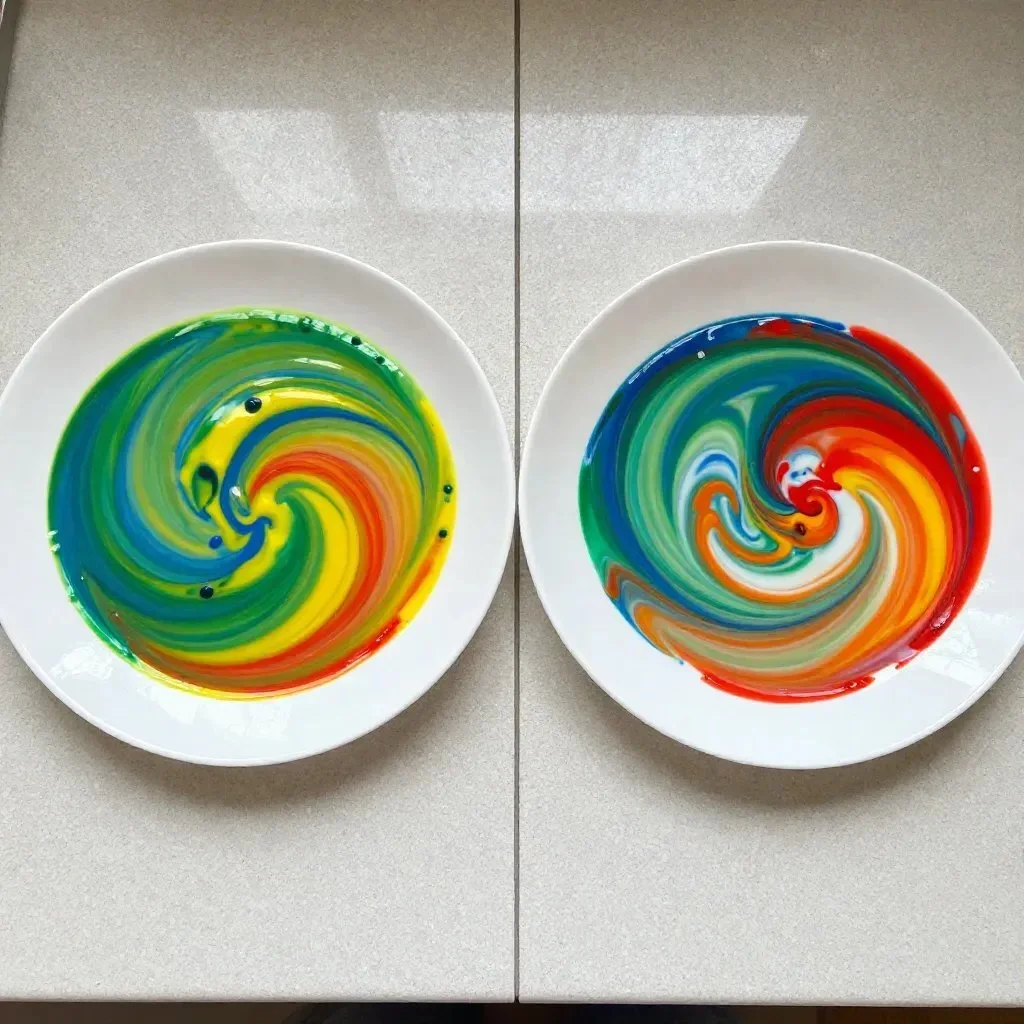 Rainbow Milk Magic Print