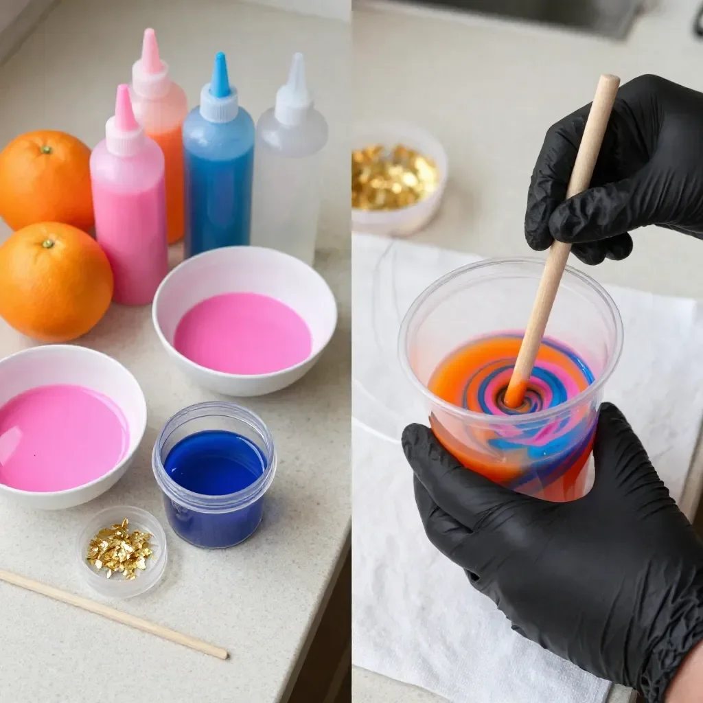 Sunset Resin Coaster