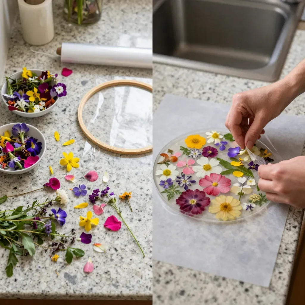 Wedding Flower Suncatcher