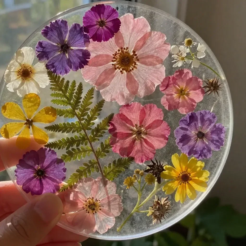 Beautiful Wedding Flower Suncatcher enhancing mood and decor