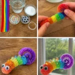 Crystal Rainbow Bookworm Window Charm Calming 8 Crystal Rainbow Bookworm Window Charm Calming