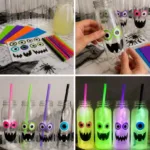 Glow in the Dark Monster Drink Bottles