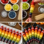 Halloween Rainbow Fruit Monster Skewers 8 Halloween Rainbow Fruit Monster Skewers