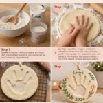 Keepsake Handprint Dough Becomes Cozy 8 Keepsake Handprint Dough Becomes Cozy