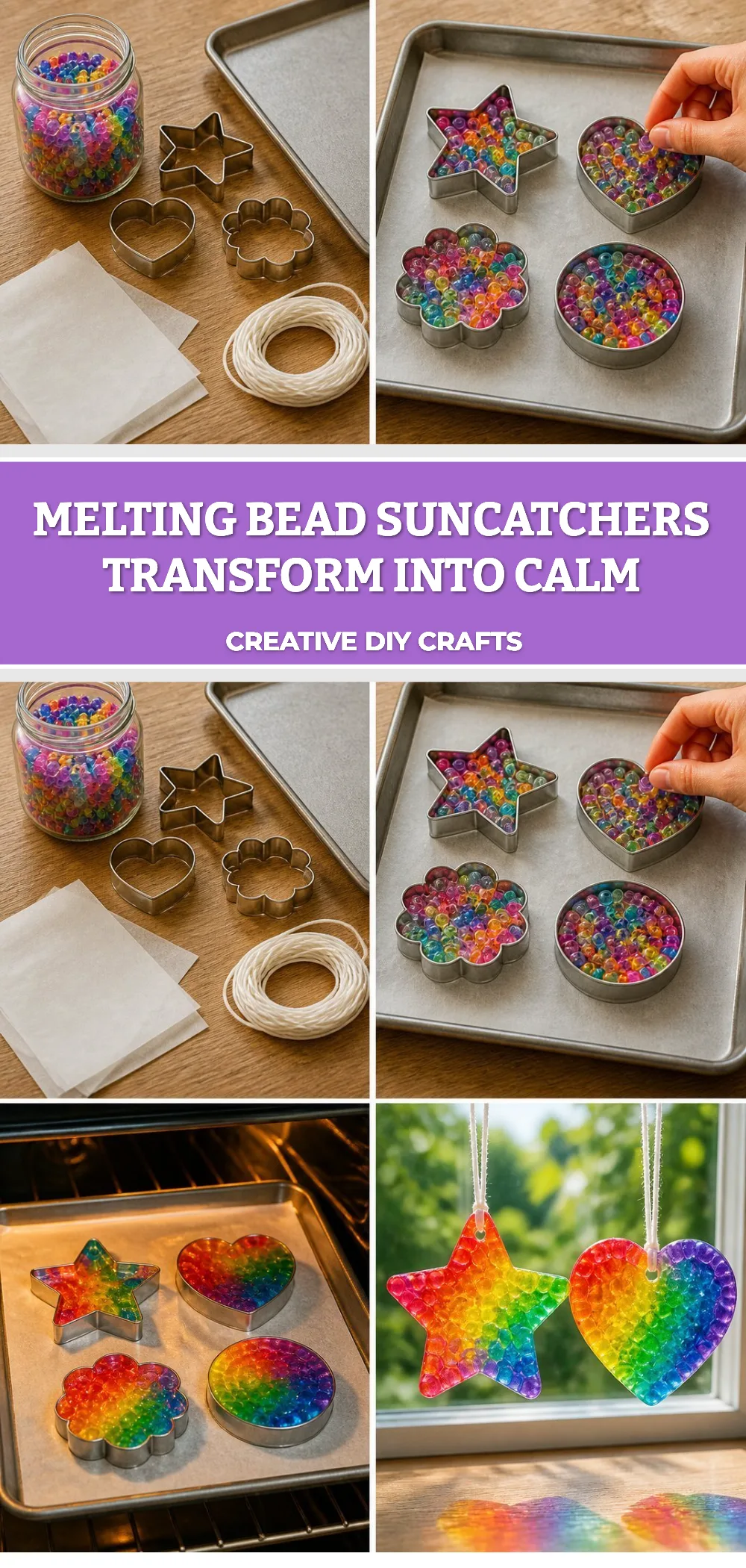 Melting Bead Suncatchers Transform Into Calm