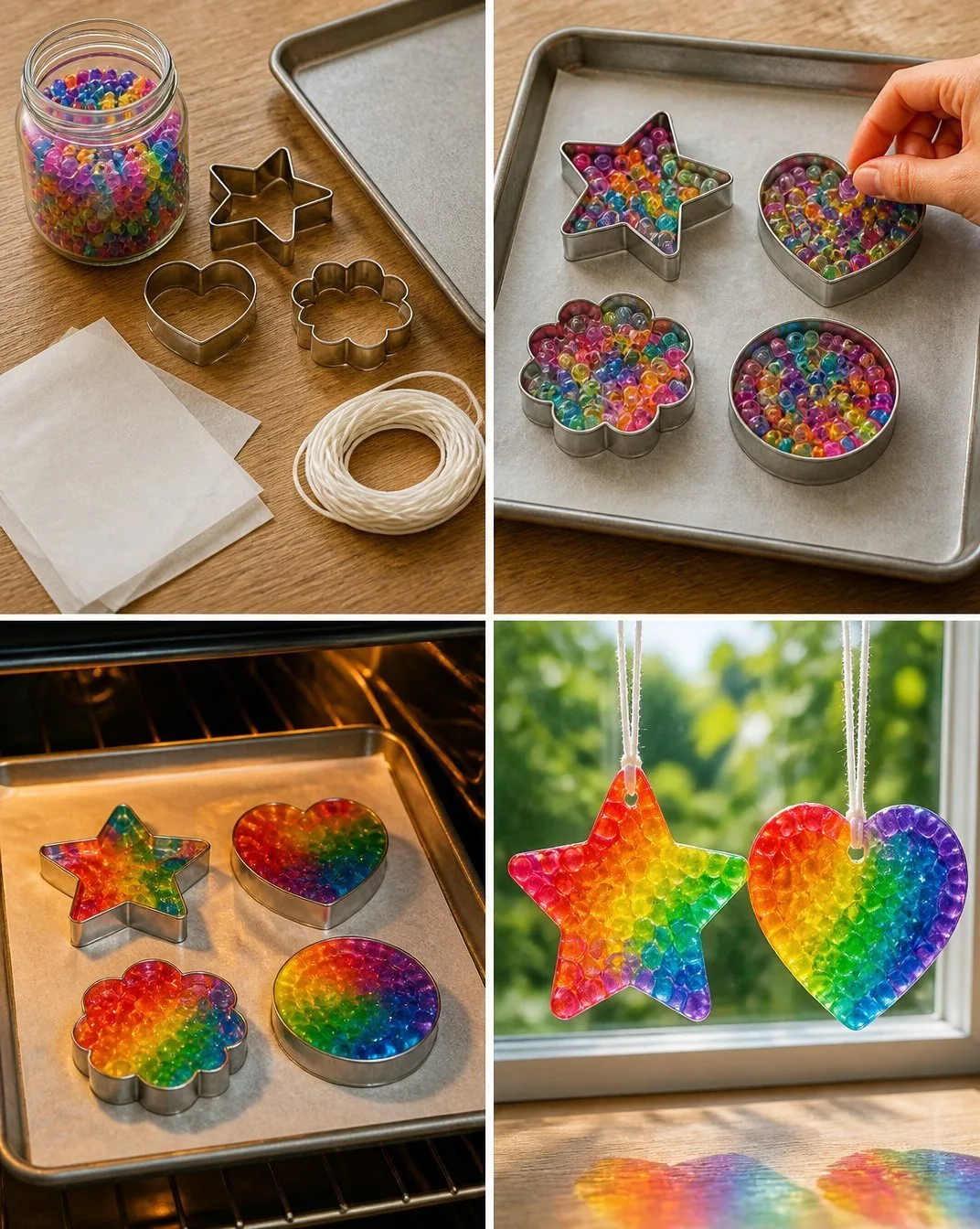 Melting Bead Suncatchers