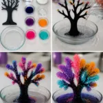 Rainbow Crystal Haunted Tree Becomes Cozy