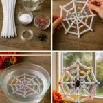 Rainbow Crystal Spiderweb Suncatcher 8 Rainbow Crystal Spiderweb Suncatcher