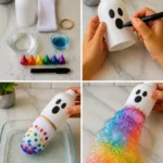 Rainbow Ghost Bubble Snake Experiment