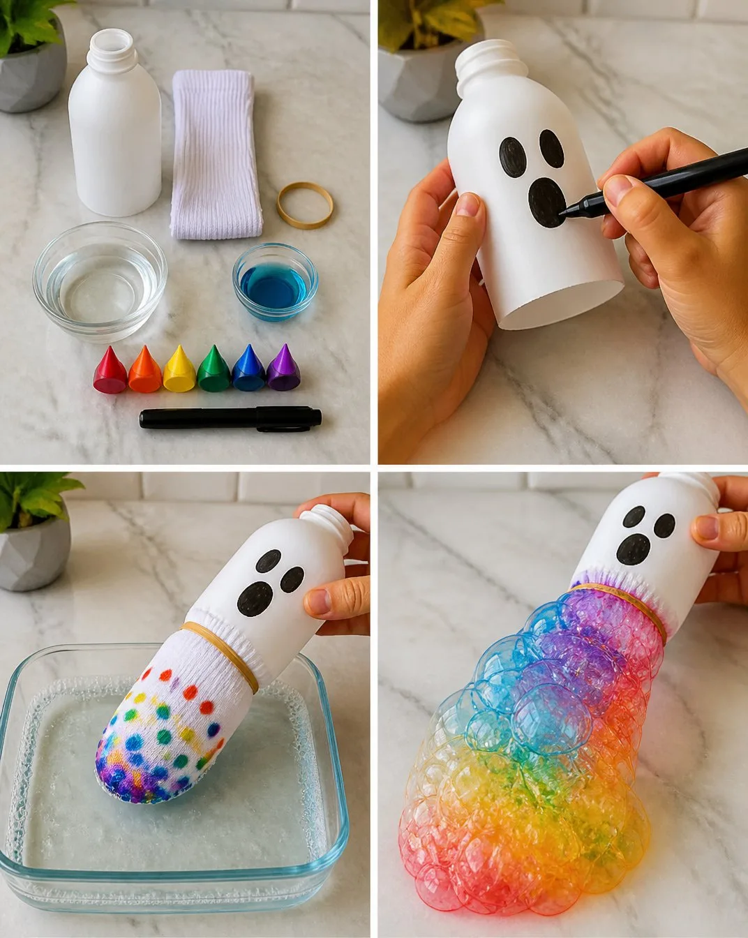 Rainbow Ghost Bubble Snake Experiment 5 Rainbow Ghost Bubble Snake Experiment