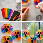 Rainbow Ghost Window Suncatchers Turn Cozy 8 Rainbow Ghost Window Suncatchers Turn Cozy