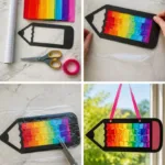 Rainbow Pencil Suncatcher for Back to School 8 Rainbow Pencil Suncatcher for Back to School