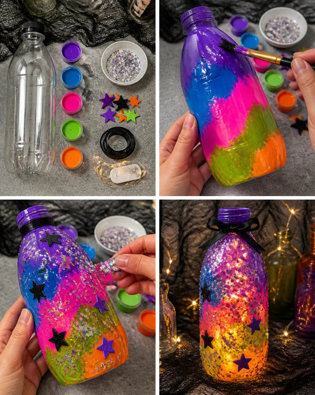 Rainbow Potion Bottle Halloween Lantern 5 Rainbow Potion Bottle Halloween Lantern