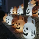Spooky Glow Jugs for Halloween