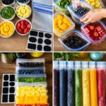 Witch's Rainbow Smoothie Freezer Packs 8 Witchs Rainbow Smoothie Freezer Packs